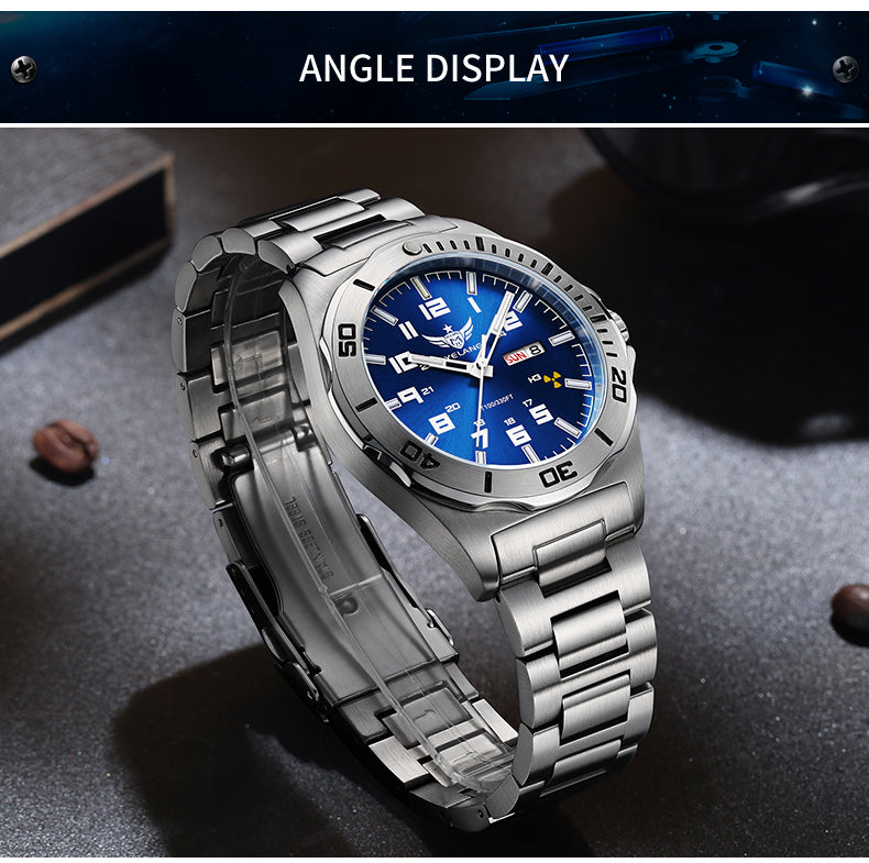 YELANG V1019 Luminous Men's Brand Watch 44MM Mechanical Watch Sapphire Japan Automatic 100m Waterproof 10bar Diving Watch