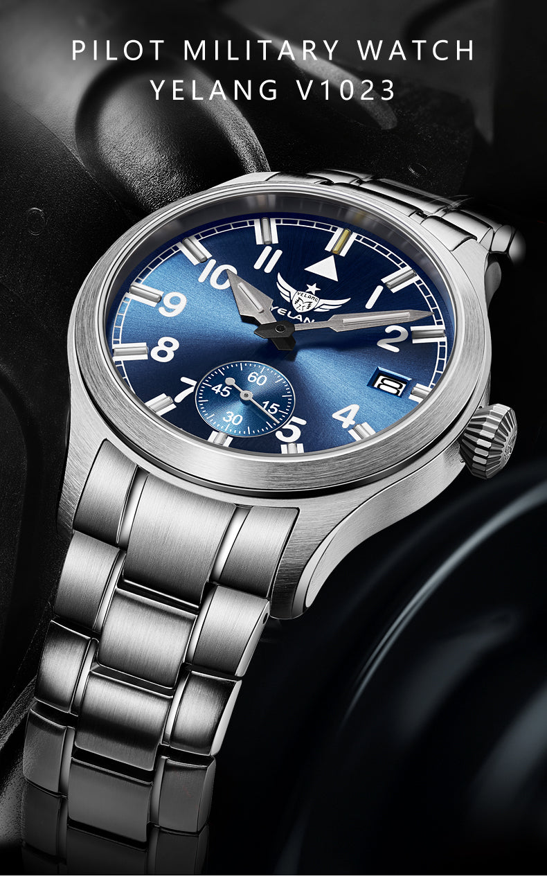 Yelang V5.1 Men's Watch 44mm Super Dive 300M Professional Waterproof SW220 Movement Luxury Automatic Mechanical Watch for men