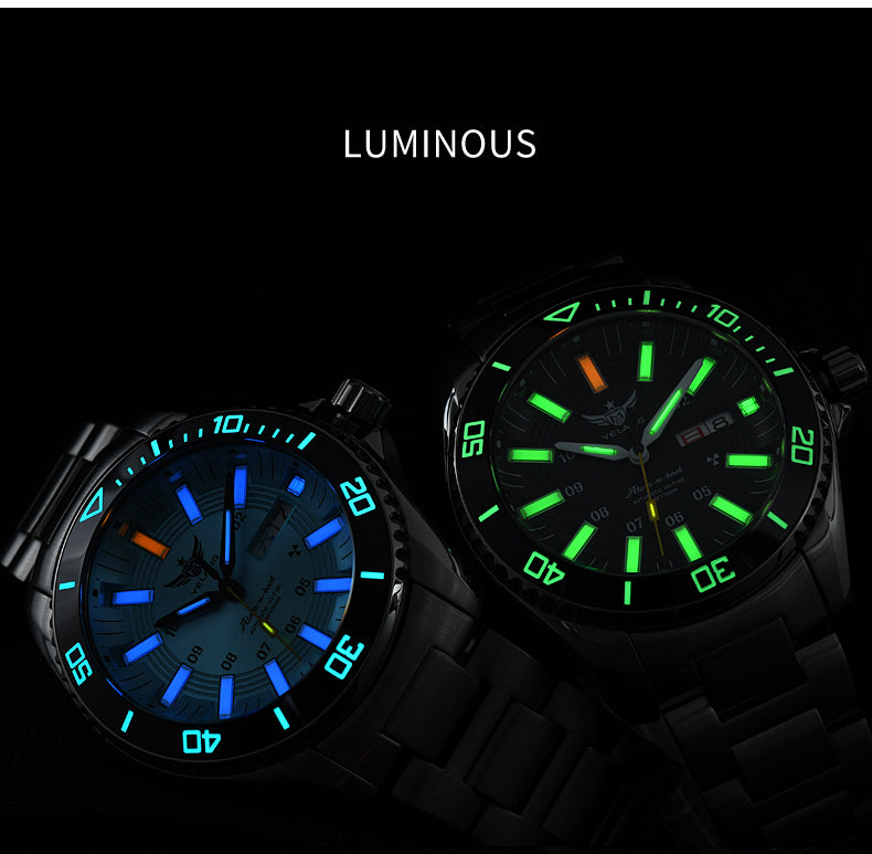 YELANG V1032S 44MM NH35/NH36 Automatic Mechanical Man Watches 30ATM 300m Waterproof Dive Watches for Man Luminous Sapphire Reloj