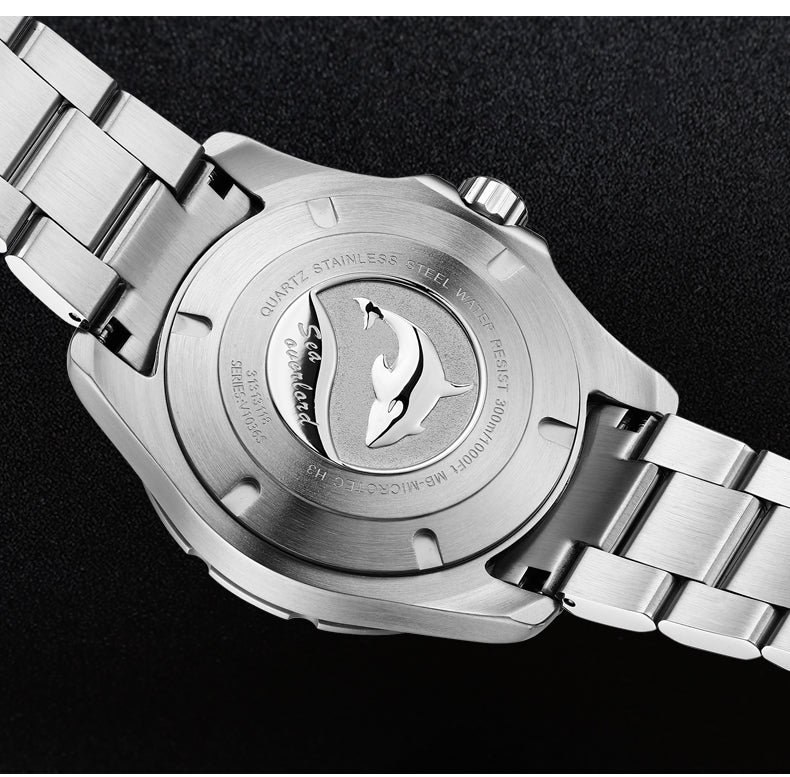 YELANG V1036S Men's Quartz Watch 42mm Swiss Ronda Movement 10-Year Battery Life 300M Waterproof Luminous Diver Watch Sapphire